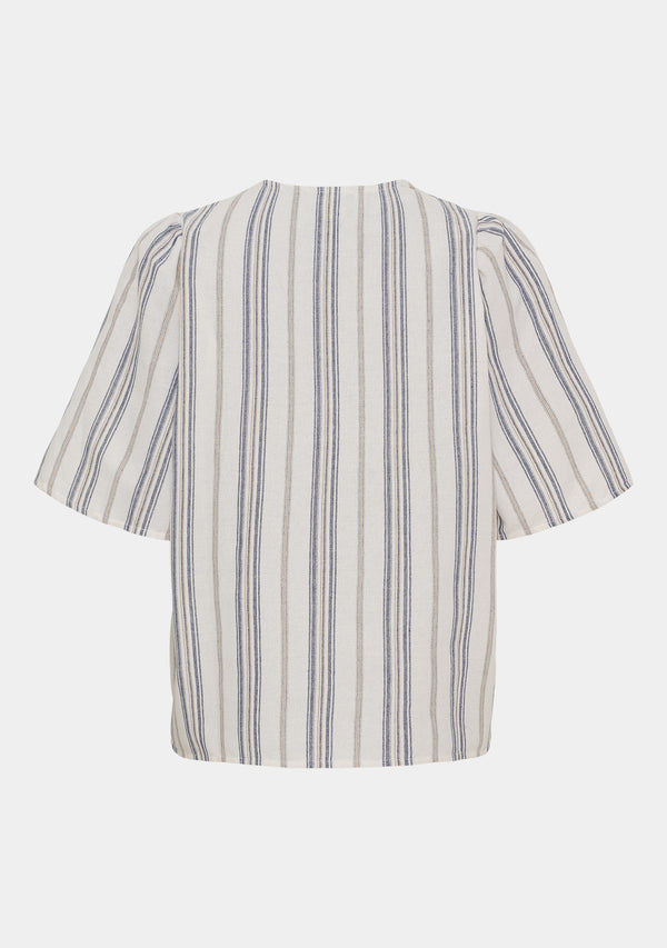 I SAY Haniel Blouse Blouses M74 Bluish Stripe