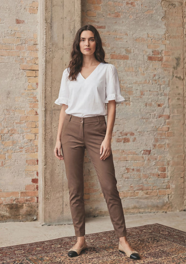 I SAY Isay Chino Pant Pants 971 Mole
