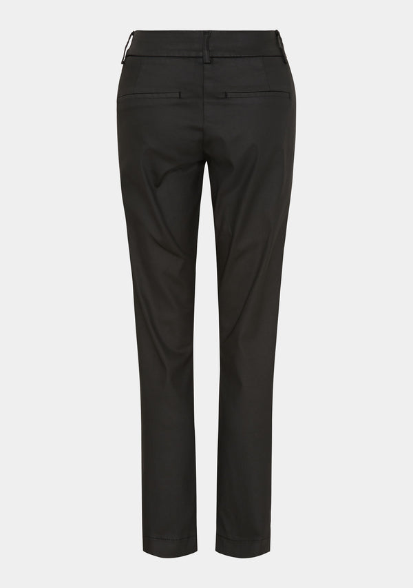 I SAY Isay Coated Pant Pants 900 Black