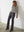 I SAY Isay Flare Coated Pant Pants 900 Black