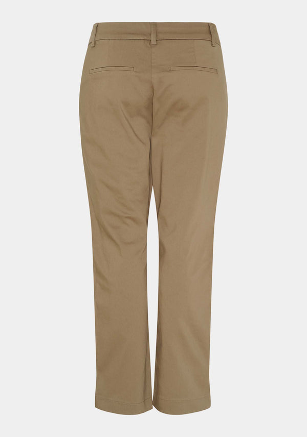 I SAY Isay Highwaist Chino Pants 928 Light Mole
