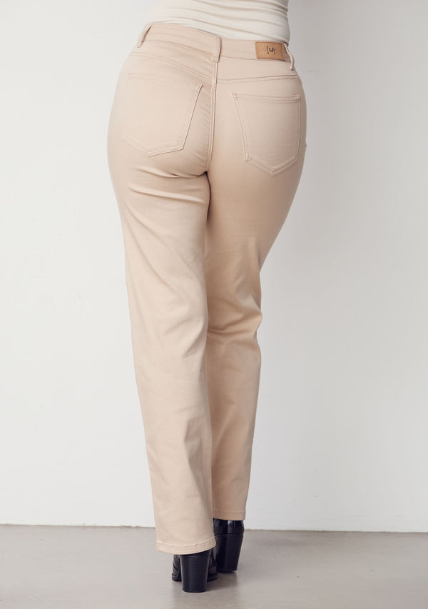 I SAY Isay Long Straight Pant Pants 112 Sand