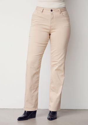 I SAY Isay Long Straight Pant Pants 112 Sand