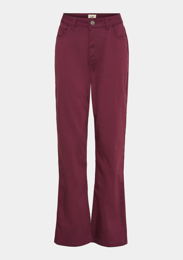 I SAY Isay Long Straight Pant Pants 434 Wine