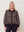 I SAY Joa Pattern Cardigan Knitwear N51 Brown Flow