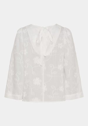 I SAY Juna Blouse Blouses 101 Broken White