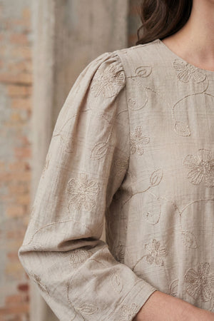 I SAY Juna Blouse Blouses 117 Dark Sand