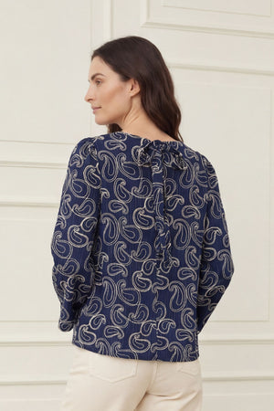 I SAY Juna New Blouse Blouses 602 Blue