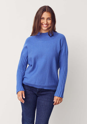 I SAY Kaddy Knit Pullover Knitwear 602 Blue