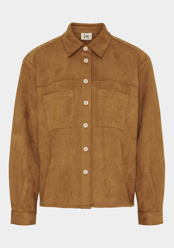I SAY Kaja Short Jacket Jackets 102 Camel