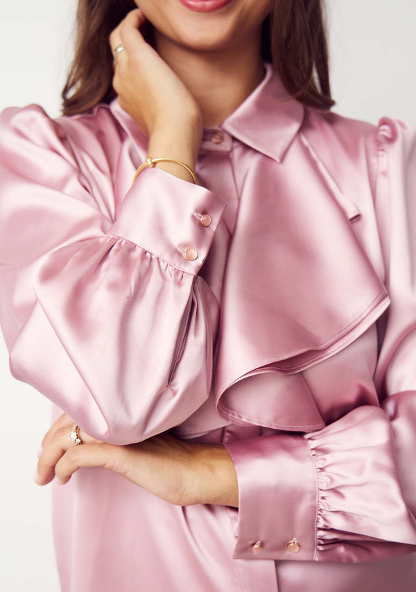 I SAY Kala Shirt Shirts 437 Luxury Rose