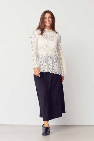 I SAY Kamille Lace Blouse Blouses 101 Broken White