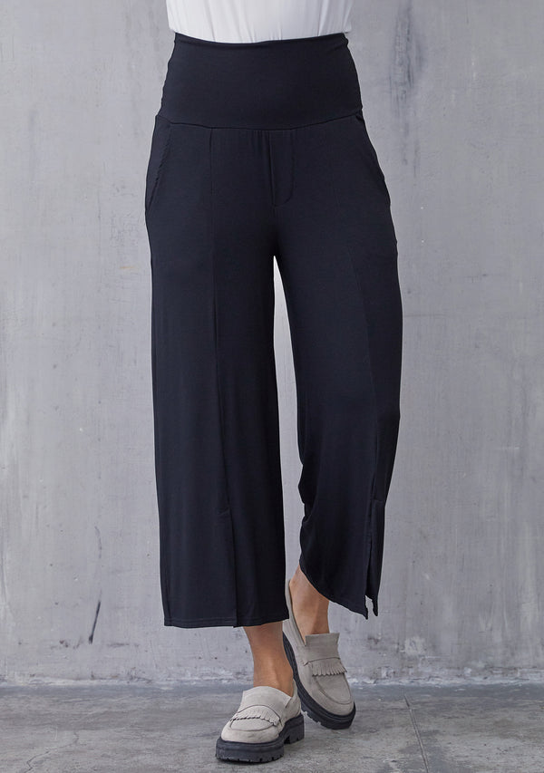 I SAY Karma Wide Pant Pants 900 Black