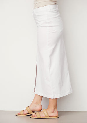 I SAY Karuna Long Skirt Skirts 100 White