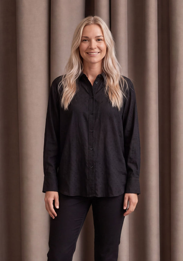 I SAY Kate Shirt Shirts 900 Black