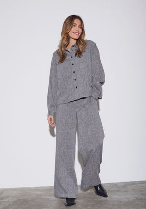 I SAY Kiwi Pant Pants 947 Grey Melange