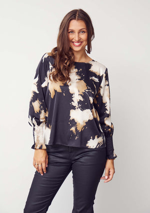 I SAY Kleo Blouse Blouses N07 Golden Dream