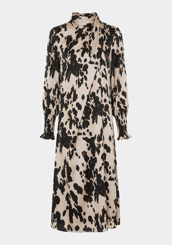 I SAY Kleo Dress Dresses N57 Earth Print