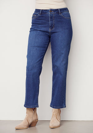 I SAY Lido Straight Jeans Pants 633 Basic Denim Wash