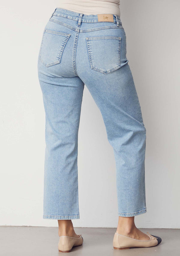 I SAY Lido Straight Jeans Pants 674 Light Denim