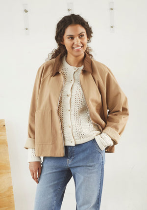 I SAY Lili Jacket Outerwear 102 Camel