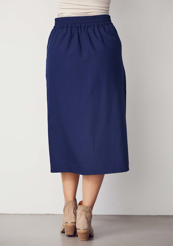 I SAY Liona Skirt Skirts 640 Navy