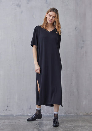 I SAY Louis Long Dress Dresses 900 Black