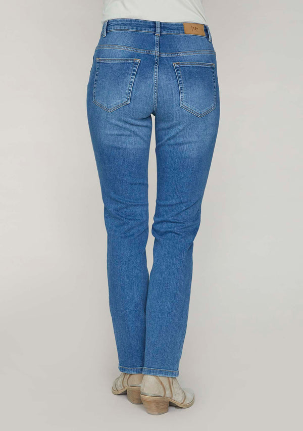 I SAY Lucca Jeans Pants 606 Mid Denim