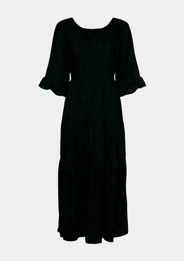 I SAY Manny Smock Dress Dresses 900 Black