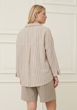 I SAY Mari Shirt Campaign K36 Sandy Stripe