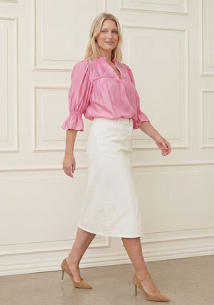 I SAY Marie s/s Blouse Blouses 550 Fresh Pink