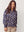 I SAY Melba Printed Blouse Blouses A30 Blue Mood