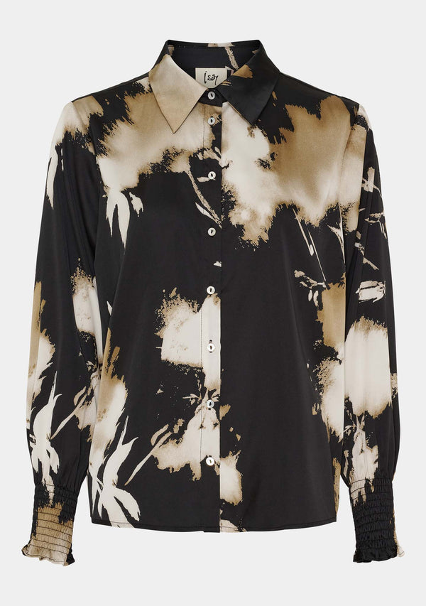 I SAY Melba Printed Blouse Blouses N07 Golden Dream