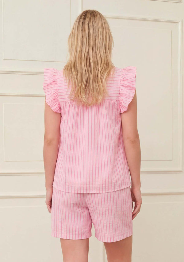 I SAY Mila Top Tops N29 Pinky Stripe