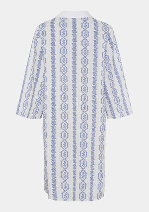 I SAY Mina Dress Dresses N33 Blue Flower Vine