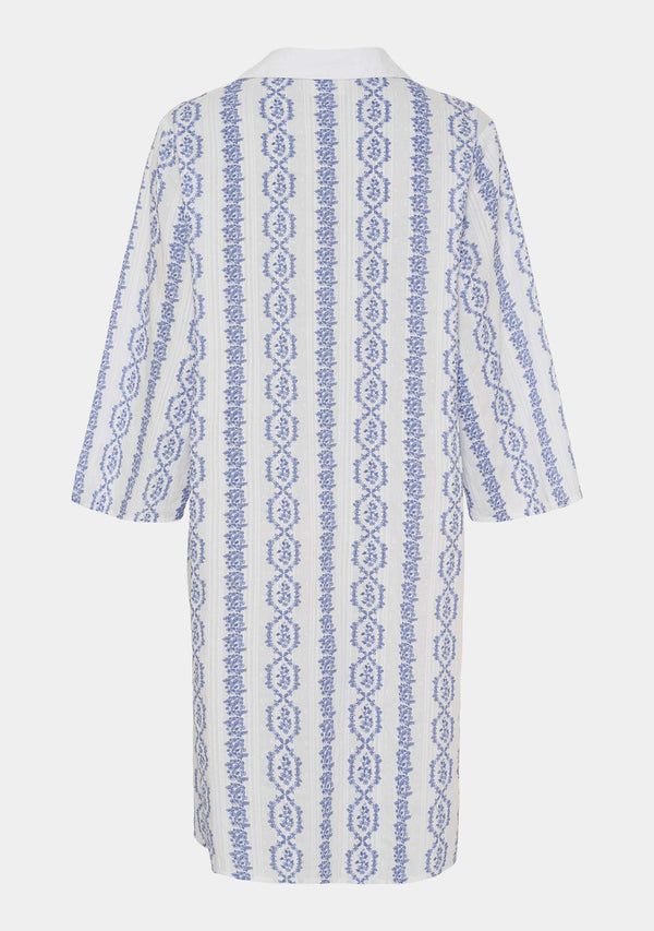 I SAY Mina Dress Dresses N33 Blue Flower Vine