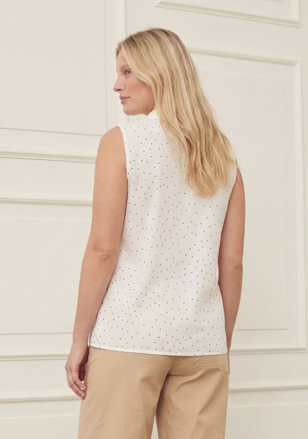 I SAY Molly Top Tops L89 White w/Black