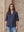I SAY Naomi s/s Blouse Blouses D67 Navy Dot