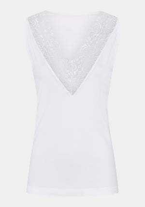 I SAY Nilla V-Neck Top Tops 100 White