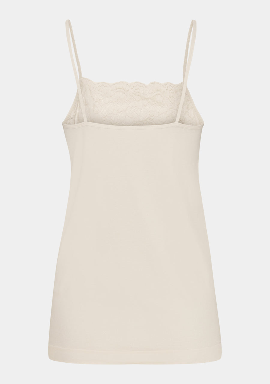 I SAY Nilla Wide Lace Top Tops 112 Sand