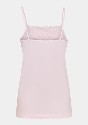 I SAY Nilla Wide Lace Top Tops 503 Light Rose