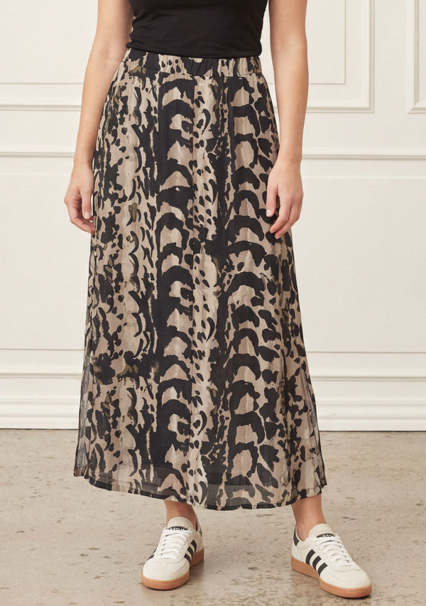 I SAY Nini Skirt Skirts N41 Earth & Black