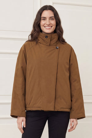 I SAY Noa Jacket Outerwear 314 Toffee