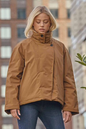 I SAY Noa Jacket Outerwear 314 Toffee