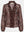 I SAY Obi Ruffle Blouse Blouses P14 Brown Flower