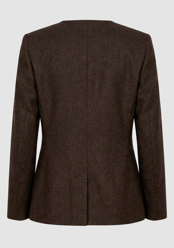 I SAY Osa Blazer Jackets 126 Brown Melange