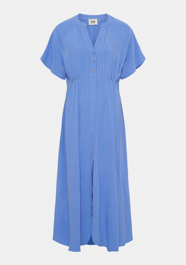 I SAY Pearl Long Dress Dresses 645 Skyblue