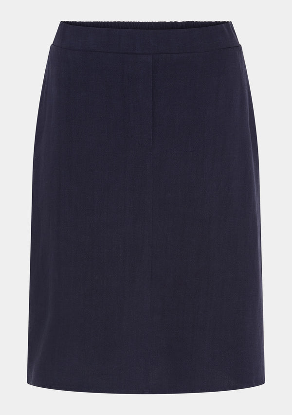 I SAY Pearl Short Skirt Skirts 640 Navy