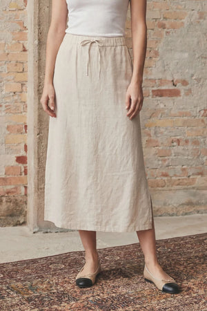 I SAY Pearl Skirt Skirts 112 Sand