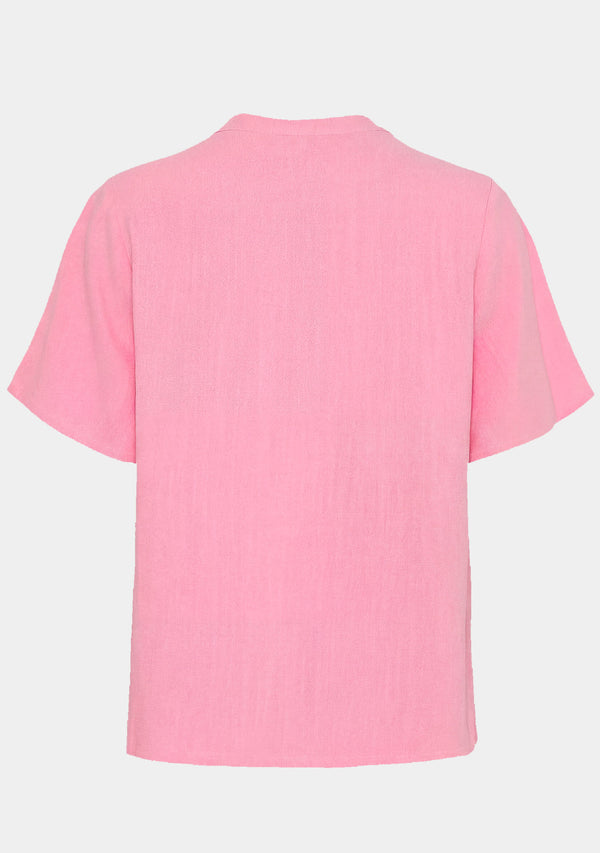 I SAY Pearl s/s Blouse Blouses 550 Fresh Pink